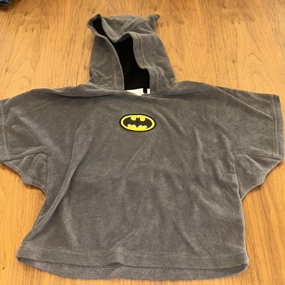 GAP Batman 4T hooded towel top